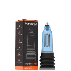 Hydromax5 warna biru transparan.