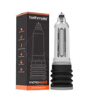 Hydromax9 warna putih transparan.