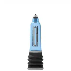 Hydromax7 biru transparan tampak depan